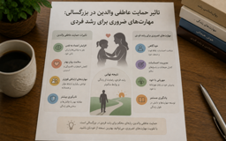 تاثیر حمایت عاطفی والدین در بزرگسالی: مهارت‌های ضروری برای رشد فردی